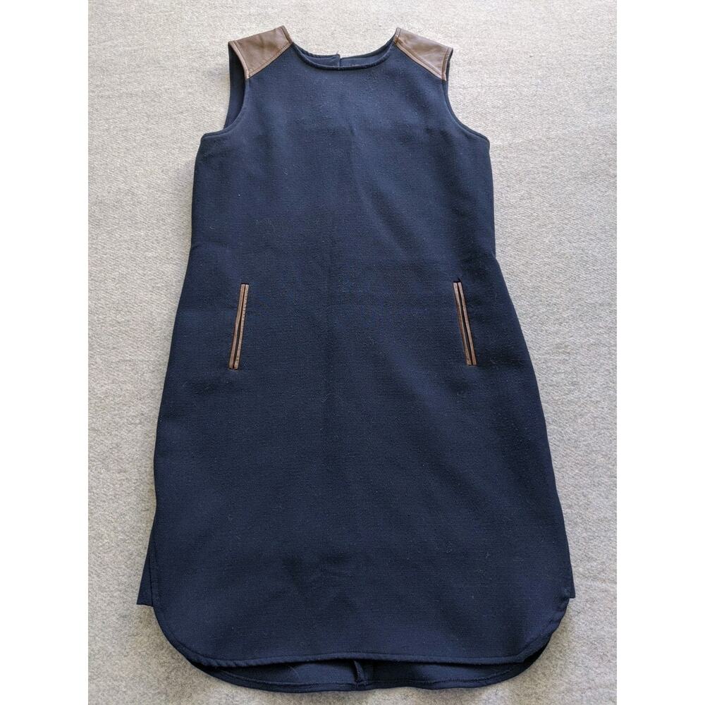 Massimo Dutti Dress Womens Size Small Blue Knee Length Skirt Dress